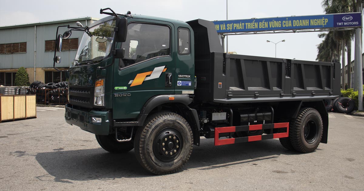 Xe ben TMT 9 tấn 7 khối 160hp