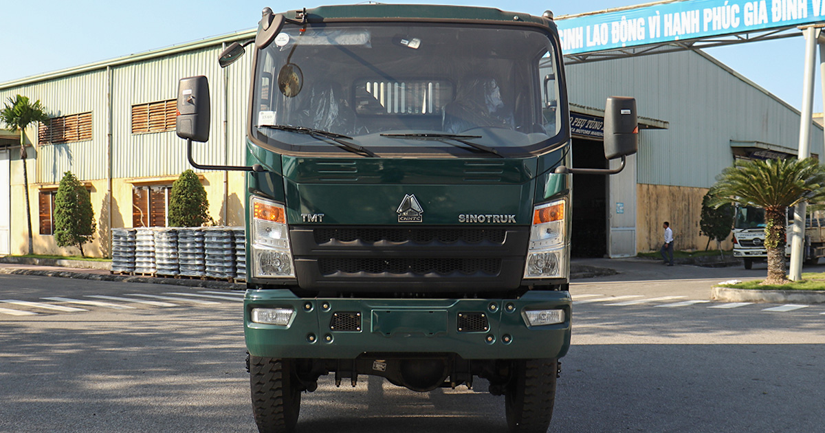 Xe ben TMT 6t5 2 cầu 5 khối 