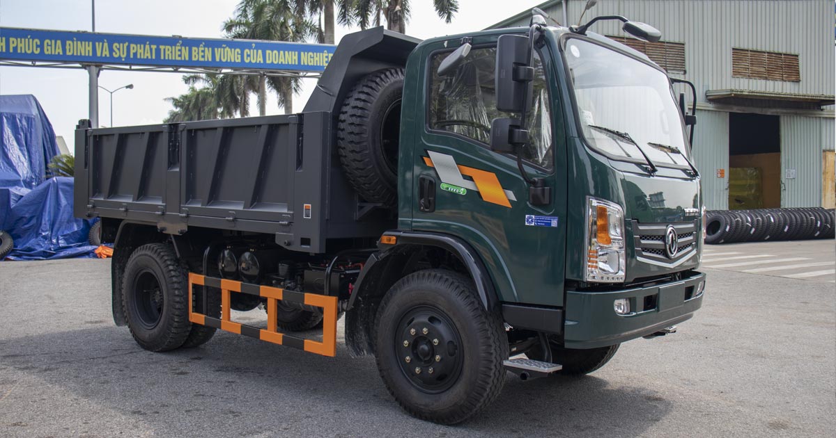 Xe ben TMT 8 tấn 6.5 khối 140hp